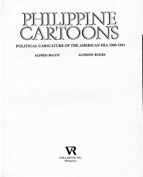 Selected sections and cartoons from 'Philippine Cartoons: .